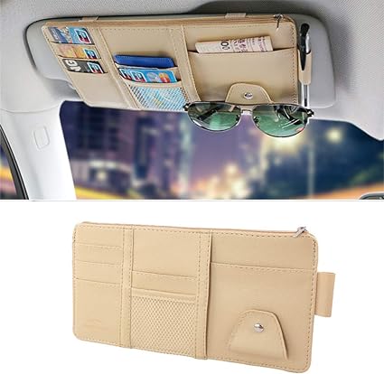 Car Visor Multi-Pocket Holder