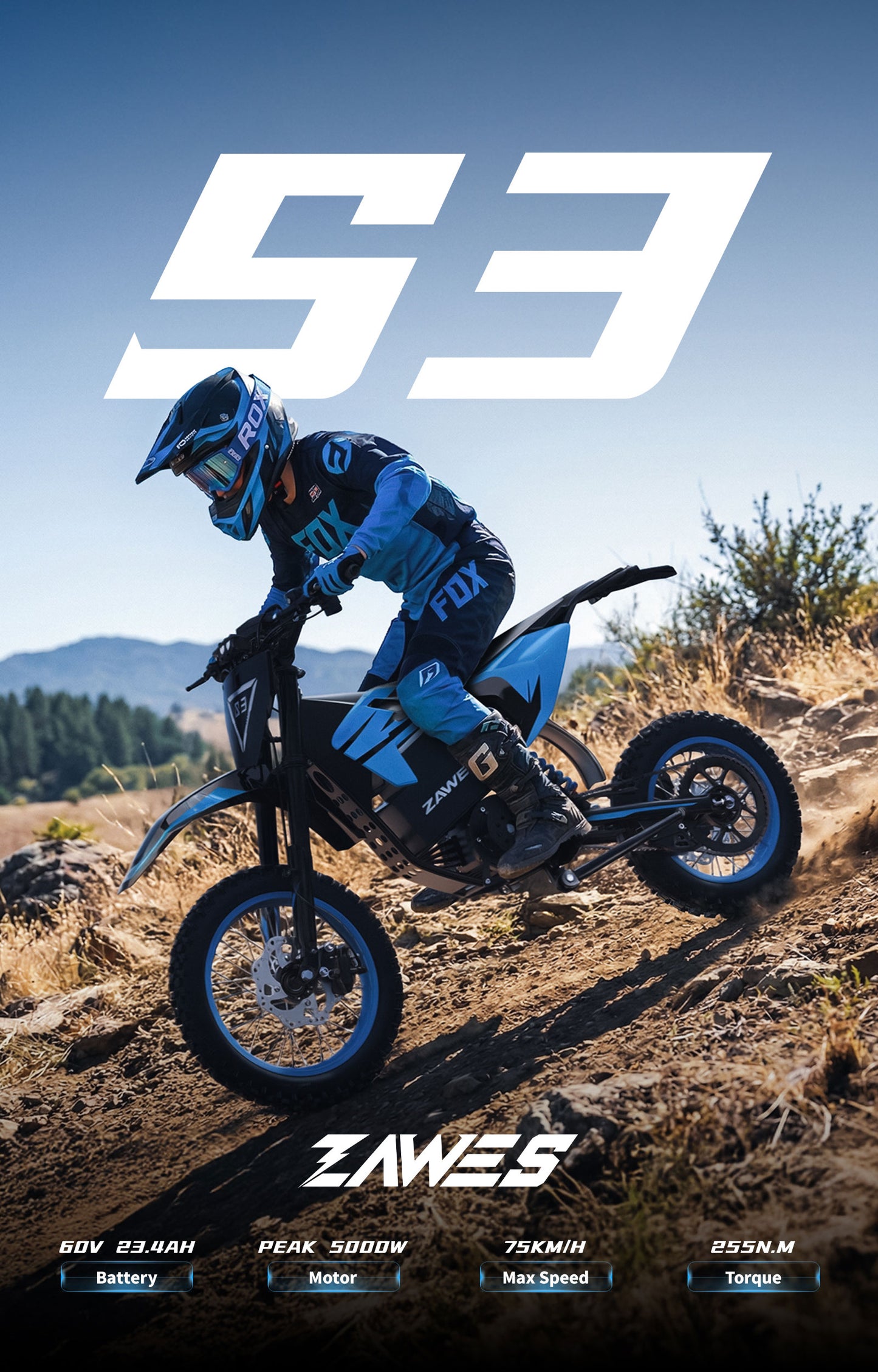 ZAWES S3 Electric Bike OFF-ROAD