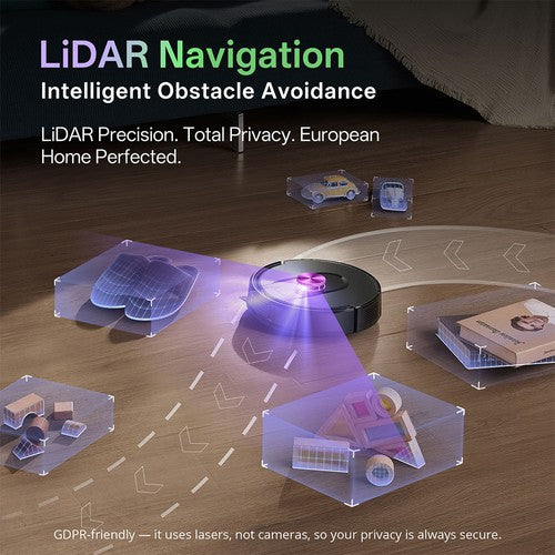 Vactidy W15 Robot Vacuum Cleaner 10,000Pa