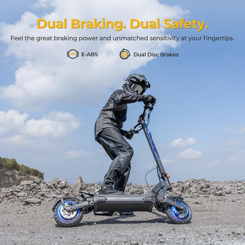 Ausom L2 Max Electric Scooter, 1000W Motor, 48V 20.8Ah