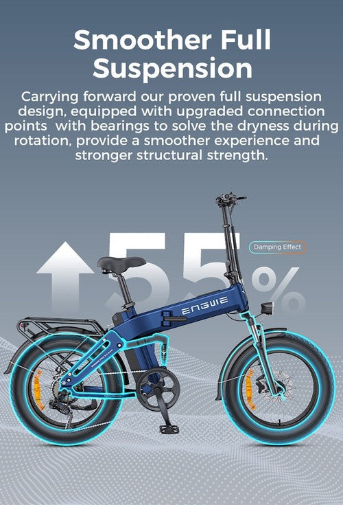 ENGWE Pro 3.0 Boost Electric Bike, 250W Motor, 48V 15Ah