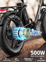 Onesport OT16 Max Folding Electric Bike