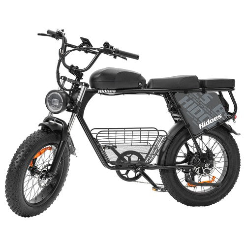 Hidoes B9 Electric Bike, 750W Motor, 48V 18.2Ah+15.6Ah Dual Battery