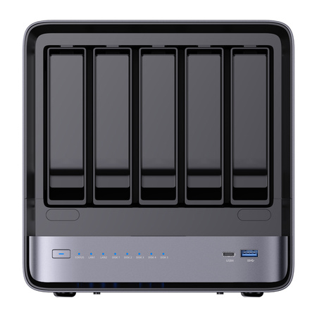 MINI PC Minis Forum NAS N5 Pro AMD Ryzen AI 9 HX Pro 370, 32GB+128GB O