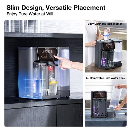 JIMMY R9 Countertop Reverse Osmosis Water Purifier, 3s Instant Heat