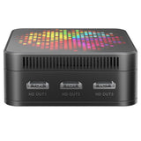 RUPA HSI-100MINI Mini PC, Intel N100 4 Cores Max 3.4GHz, 12GB RAM 512GB SSD