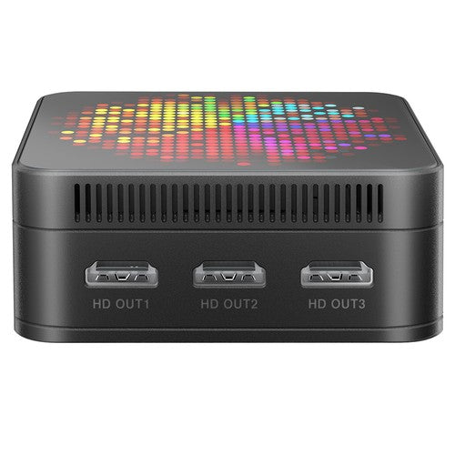 RUPA HSI-100MINI Mini PC, Intel N100 4 Cores Max 3.4GHz, 12GB RAM 512GB SSD