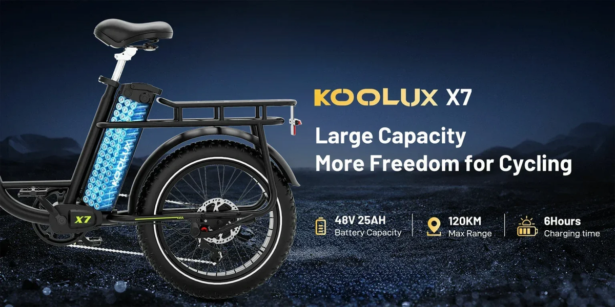 KOOLUX X7 Electric Bike 750W 25Ah