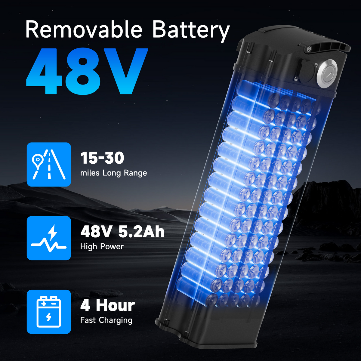 AOVOPRO X14 Electric Bike 9Ah