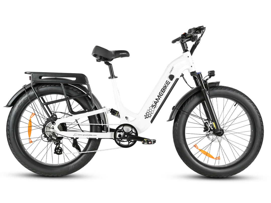 SAMEBIKE CREST Fat Tire Mountain E-Bike 1000W