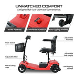 Sweetrich S2 Mobility Scooter, 250W Motor, 24V 12Ah