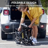 Hidoes C5 Folding Electric Bike, 350W Motor, 36V 10.4Ah