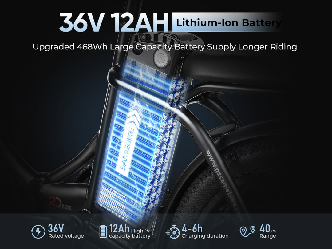 SAMEBIKE CY20 Electric Bike 350W 13Ah