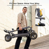 Ausom K20 Pro Electric Scooter, 1000W Motor, 48V 18Ah