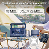 Flashfish P63 Portable Power Station 520Wh/140400mAh