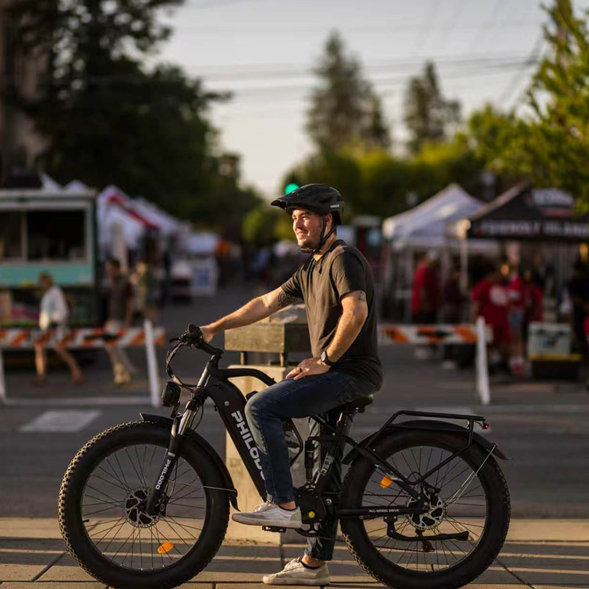 PHILODO Jumbo Dual Motor Dual Battery Full Suspension Electric Bike