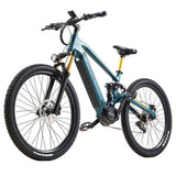 RANDRIDE MX500 Electric Bike, 500W Mid-drive Motor, 48V 15Ah