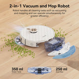Tesvor S8 Pro 2 in 1 Robot Vacuum Cleaner with Wiping Function 6000Pa