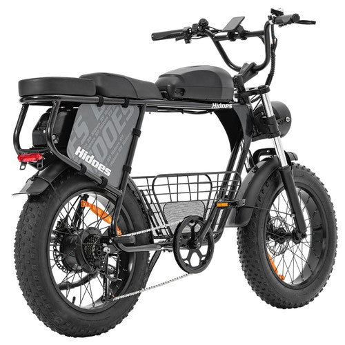 Hidoes B9 Electric Bike, 750W Motor, 48V 18.2Ah+15.6Ah Dual Battery