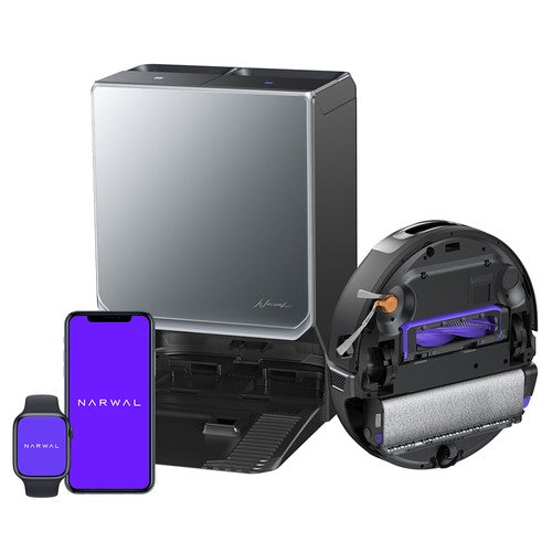 Narwal Flow 2 Robot Vacuum & Mop, 31,000Pa Suction, Dual 1080P AI Vision