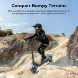 Ausom F1 Max Electric Scooter, 2*1400W Motor, 60V 20.8Ah