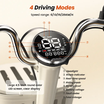 iScooter Y16 Electric Scooter 1200W
