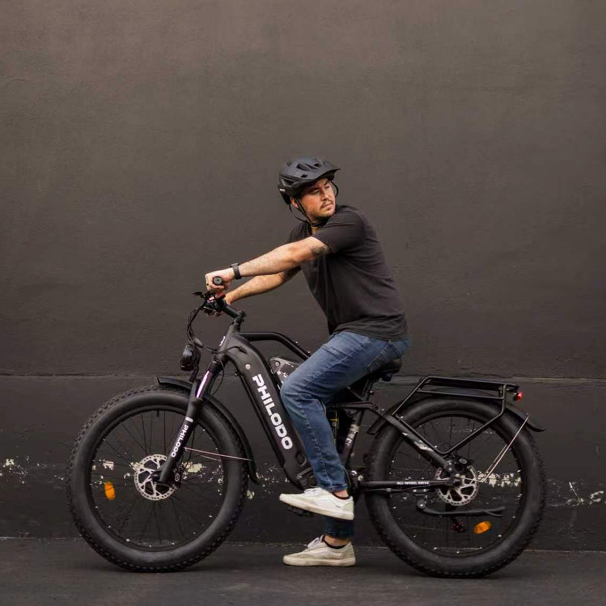 PHILODO Jumbo Dual Motor Dual Battery Full Suspension Electric Bike