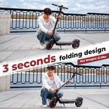 iScooter W5 Electric Scooter, 350W Motor, 36V 7.8Ah