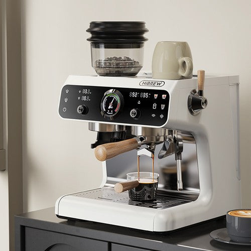 HiBREW H7B Espresso Machine, Dual-heating System, 58mm Portafilter