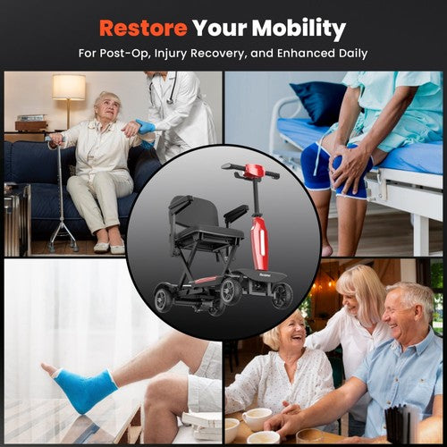 iScooter X11 Mobility Scooter, 250W Motor, 24V 15.6Ah