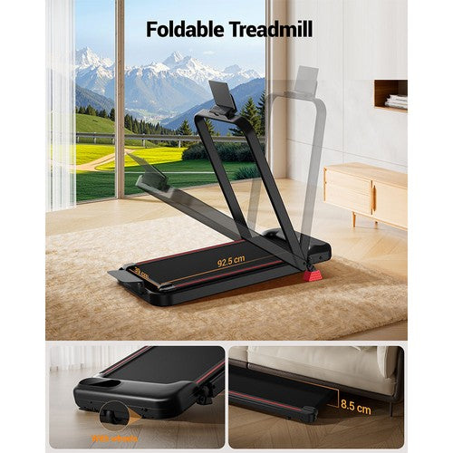 ROBORE U18F Foldable Treadmill with 15% Incline, 10.5km/h Max