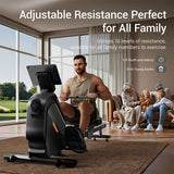 ROBORE UR20 Rower Machine with 126cm