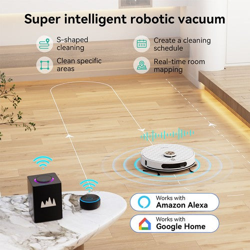 Tesvor S8 Pro 2 in 1 Robot Vacuum Cleaner with Wiping Function 6000Pa
