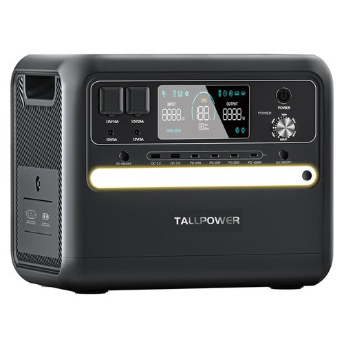 TALLPOWER V2400 Power Station 2160Wh LiFePo4 Solar Generator