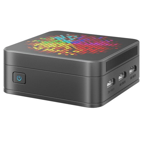 RUPA HSI-100MINI Mini PC, Intel N100 4 Cores Max 3.4GHz, 12GB RAM 512GB SSD