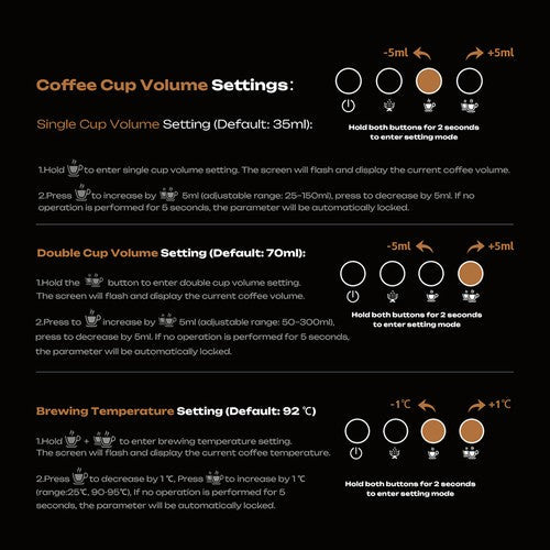 HiBREW H20 All-in-One Coffee Machine with Built-in Grinder, Dual Hot & Cold Extraction