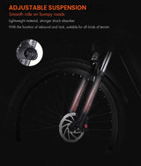 RANDRIDE YG90A Electric Bike 1000W Motor 45km/h Max