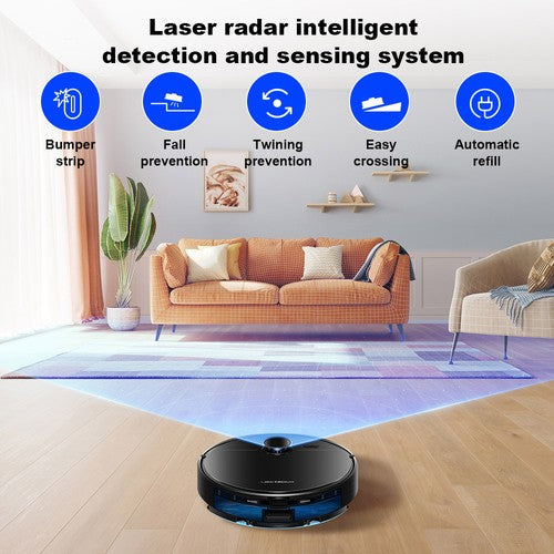 Liectroux M70 Pro Lidar Robot Vacuum Cleaner 6500Pa