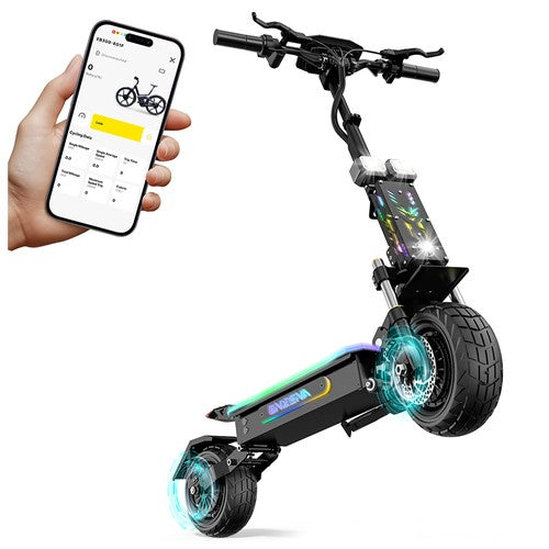 ONECNA GT7 Foldable Electric Scooter, Dual 2800W Motors, 60V 27Ah