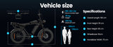 AtlasTrek X5 Electric Bike 48V 15Ah 250W