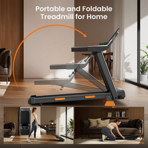 ROBORE SF20 Foldable Treadmill with 15% Incline, 12km/h