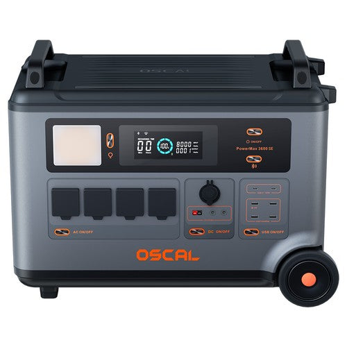 Oscal PowerMax 3600SE Portable Power Station, 3600Wh