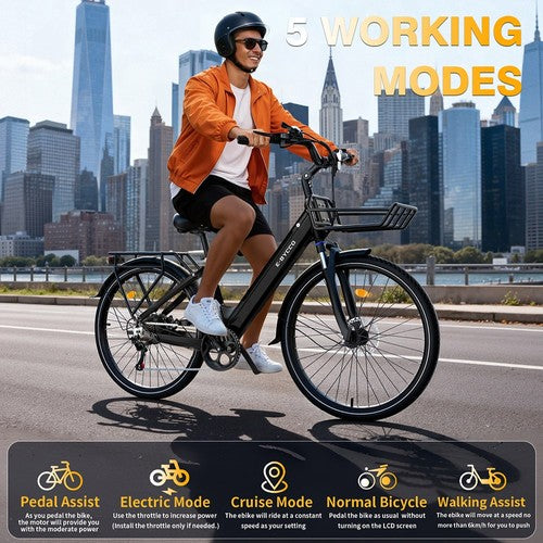 E·Bycco V1 Electric Bike, 250W Motor, 36V 15.6Ah