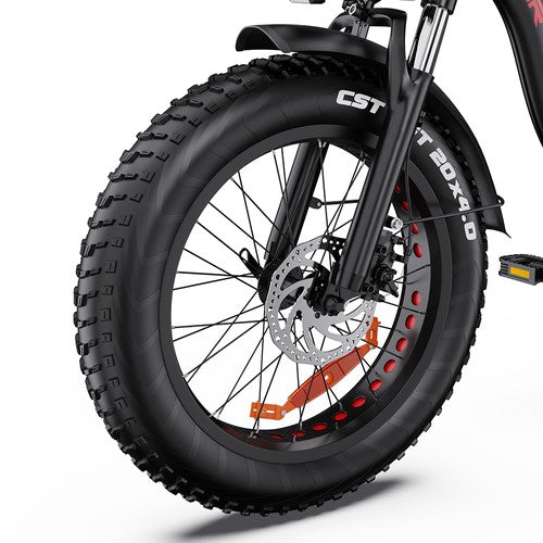 DRVETION CT20 Pro Foldable Electric Bike, 750W Motor, 48V 15Ah Samsung