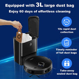 Liectroux M70 Pro Lidar Robot Vacuum Cleaner 6500Pa