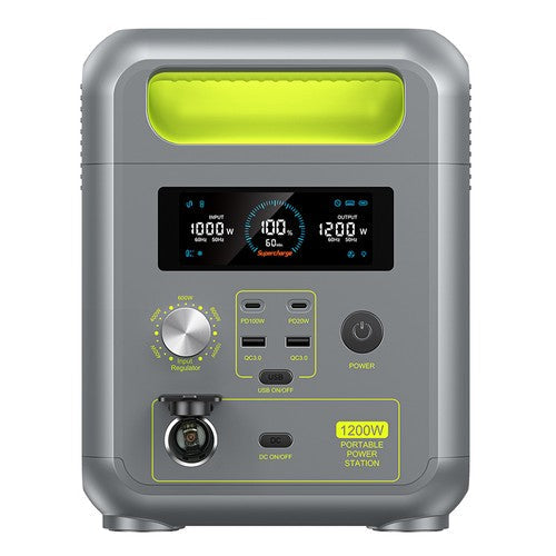 FOSSiBOT F1200 Portable Power Station, 1024Wh Capacity, 1200W Rated Power