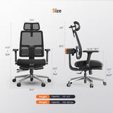 Gaming chair Newtral MagicH-BPro Black