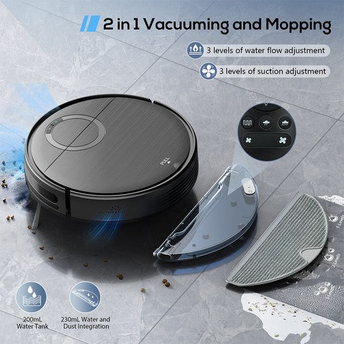 Teendow T7S Robot Vacuum Cleaner 2000Pa