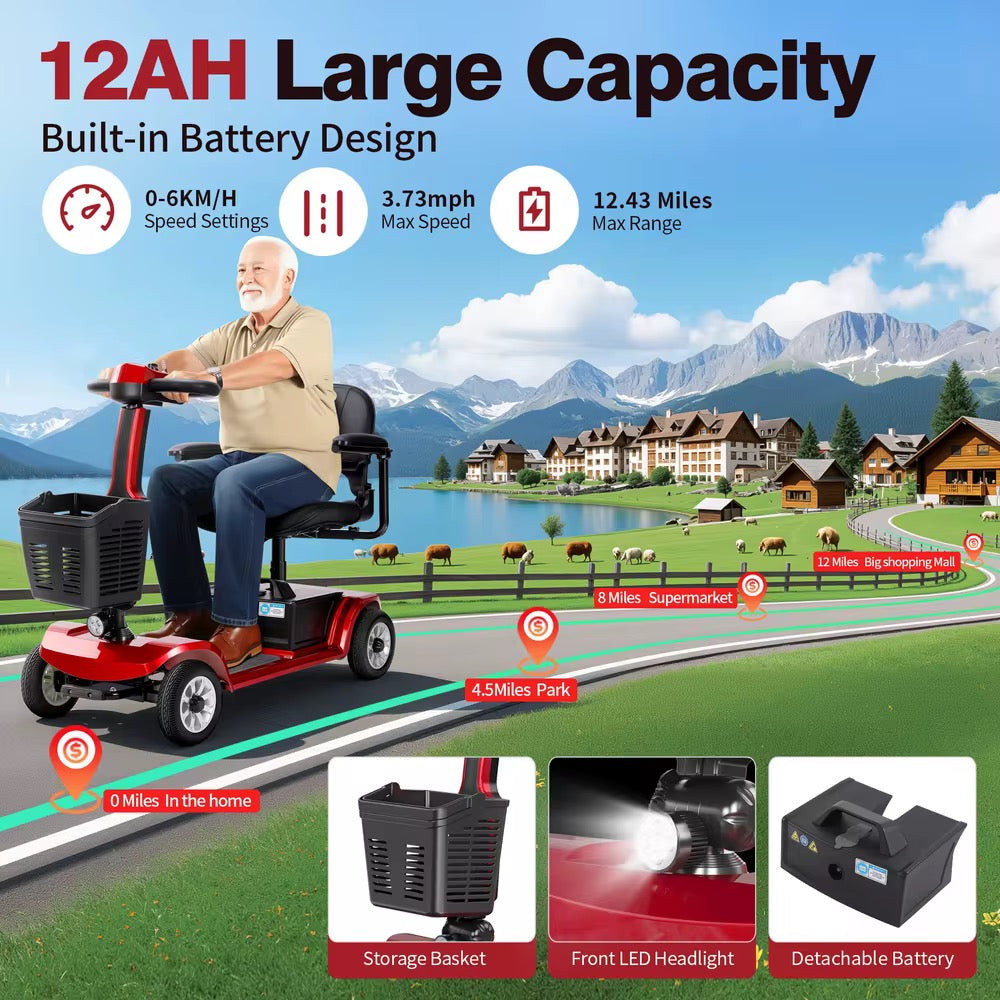 Seedream S-02 Electric Mobility Scooter 12Ah