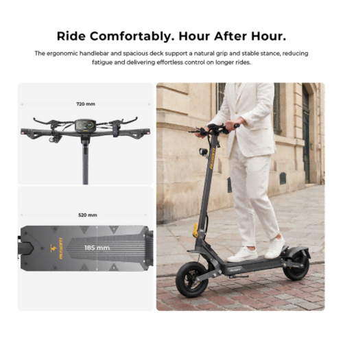 Ausom Gosoul 2 Electric Scooter, 800W Motor, 48V 13Ah